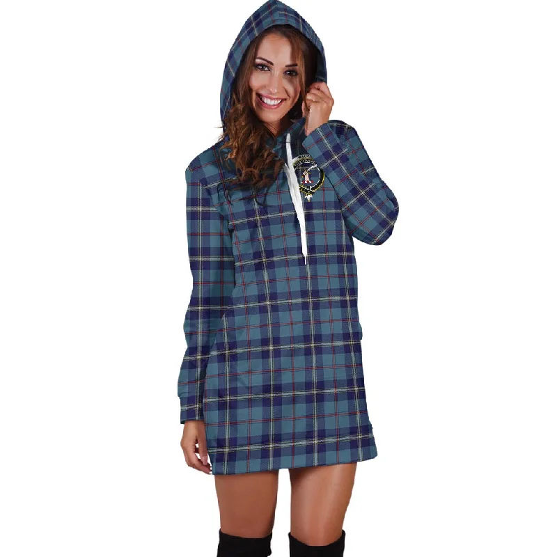 Exclusive Preview MacRae of America Tartan Hoodie Dress with Family Crest