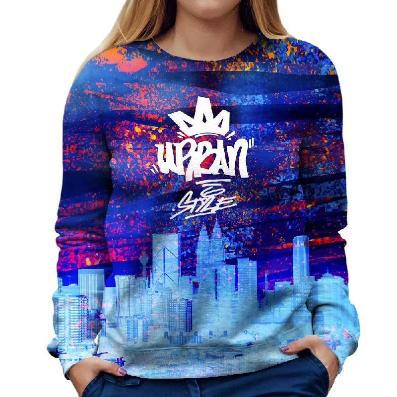 athletic style hoodieUrban Life Womens Sweatshirt