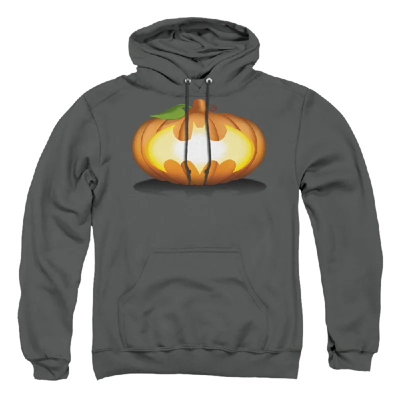 Season Finale Sale trendy hooded sweatshirtDC Batman Bat Pumpkin Logo - Pullover Hoodie