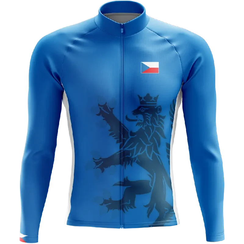 Midnight Madness fitted workout sweatshirtCzech Republic Elite Long Sleeve Cycling Jersey Midnight Madness fitted workout sweatshirtCzech Republic Elite Long Sleeve Cycling Jersey