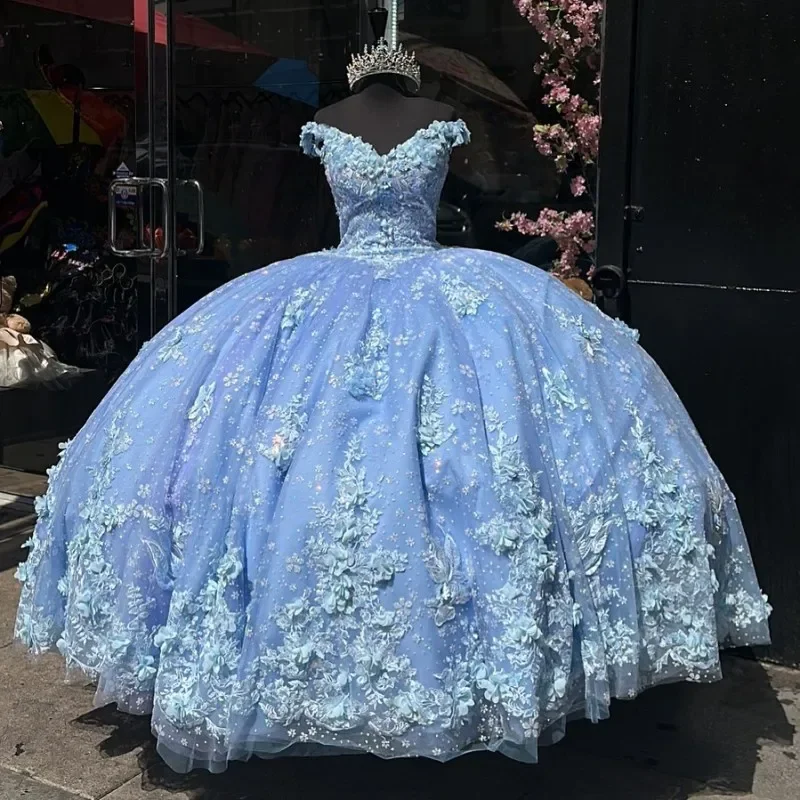 Flash Sale flowy maxi dressLight Blue Vestido De XV Años Applique Quinceanera Dresses Off The Shoulder Mexican Girls Sweet 15 Birthday Party Dress Flash Sale flowy maxi dressLight Blue Vestido De XV Años Applique Quinceanera Dresses Off The Shoulder Mexican Girls Sweet 15 Birthday Party Dress