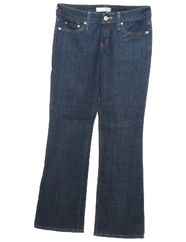 Sneak Peek Sale tailored coatBoot Cut Contrast Stitch Dark Wash Levi's Jeans - W30 L30