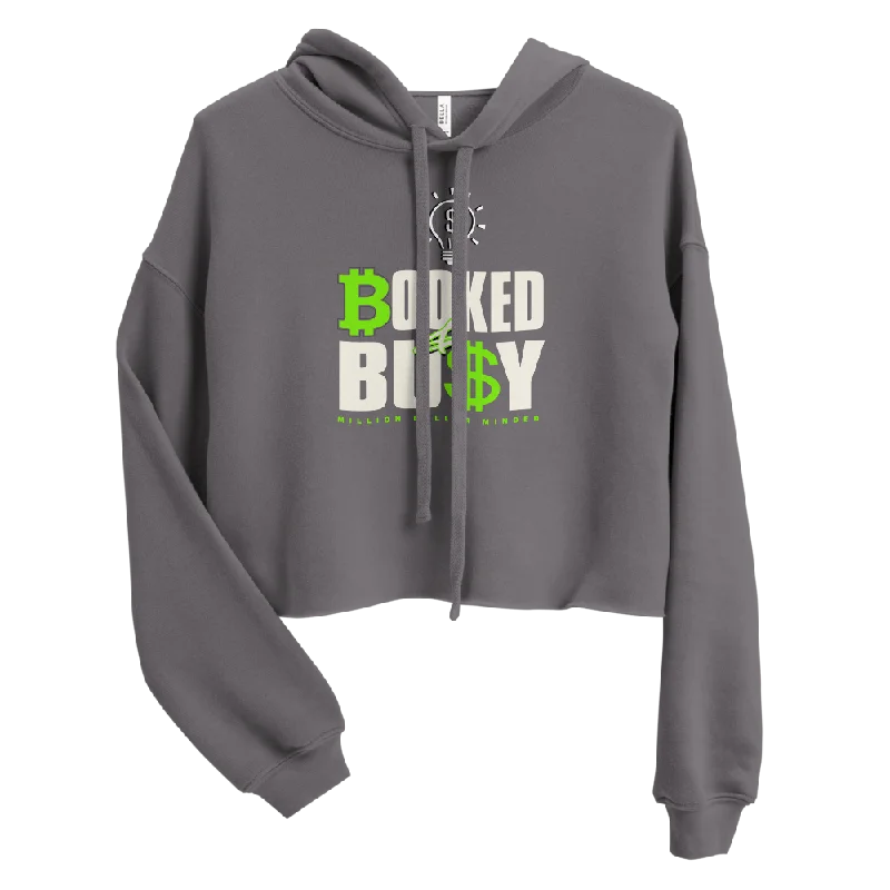 While Supplies Last cozy hoodieBooked & Busy Crop Hoodie