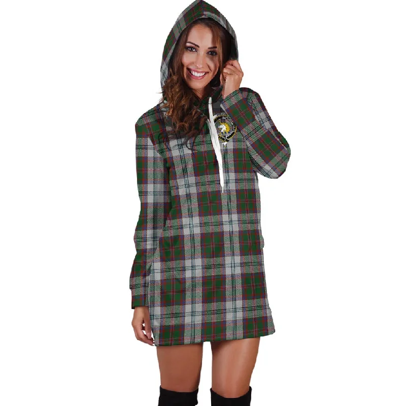 Instant Discount Stewart of Appin Dress Tartan Hoodie Dress with Family Crest