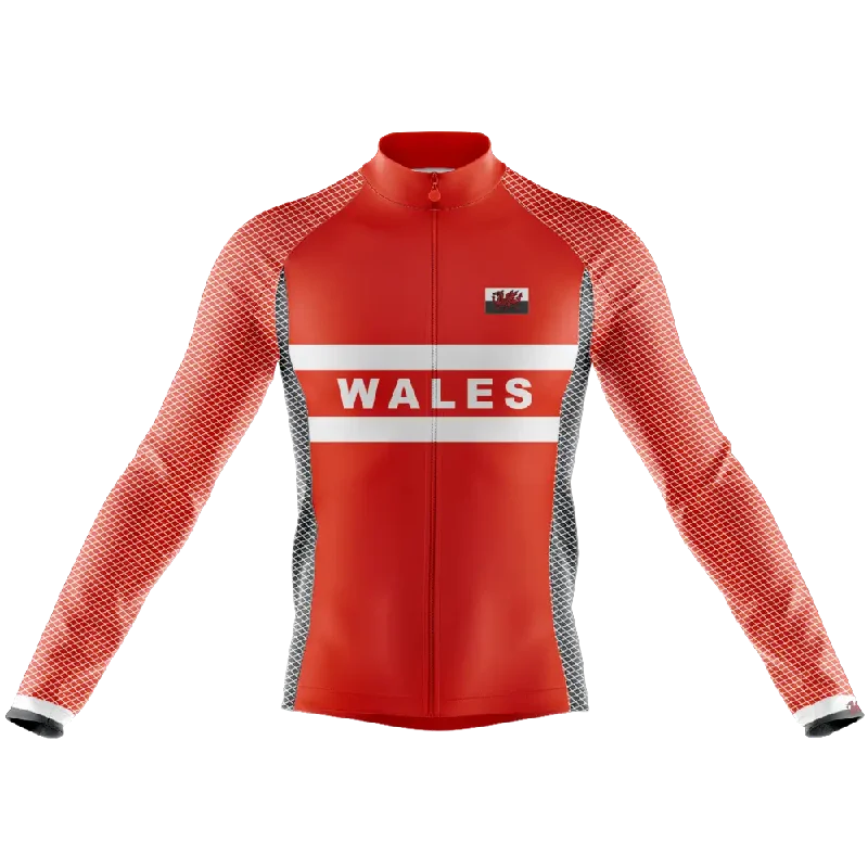 urban activewear hoodieWales V2 Long Sleeve Cycling Jersey