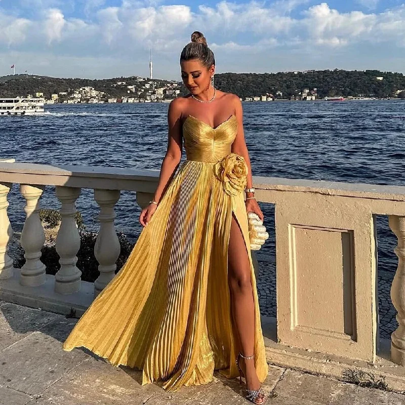 Special Buy elegant shift dressFashion Pleated Satin Pageant Dress Sexy V Neck Sleeveless Flowers Evening Dresses High Slit Satin Long Prom Party Gowns Special Buy elegant shift dressFashion Pleated Satin Pageant Dress Sexy V Neck Sleeveless Flowers Evening Dresses High Slit Satin Long Prom Party Gowns