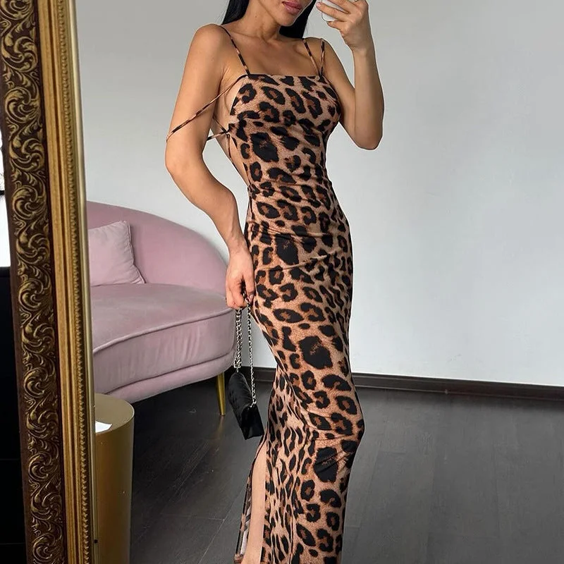 Special Discount comfy maxi dressBackless High Waist Slim Fit Dress