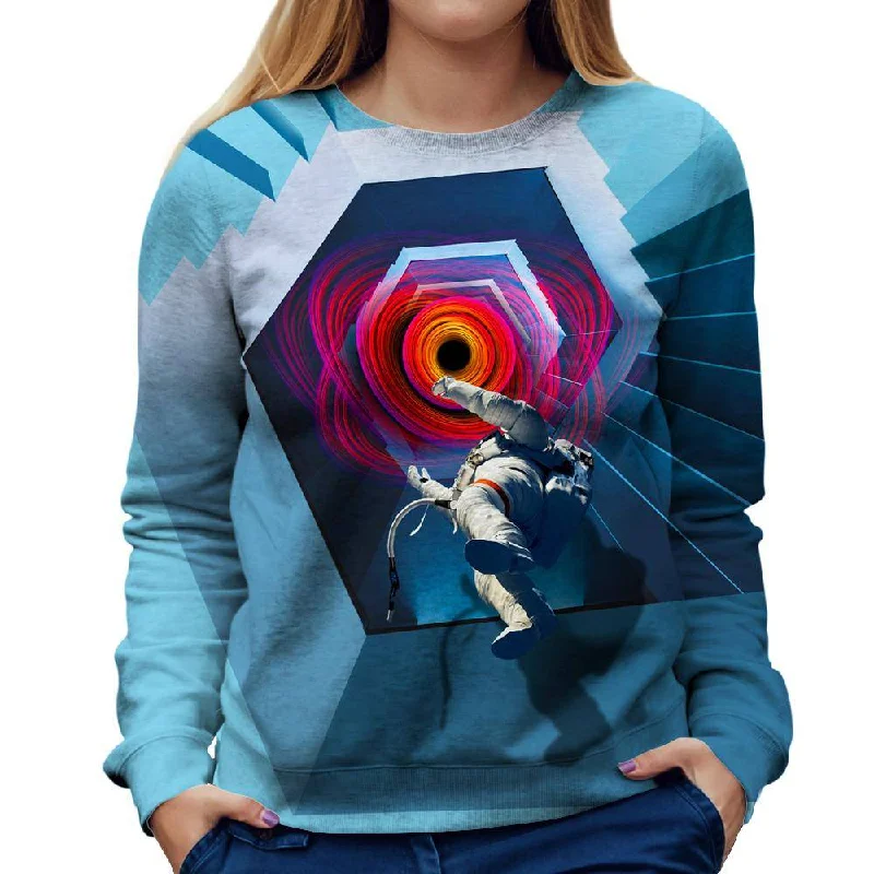 workout style hoodieInto The Unknown Astronaut Womens Sweatshirt