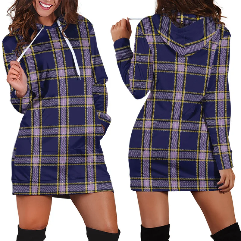 Friends and Family Sale Nunavut Territory Canada Tartan Hoodie Dress