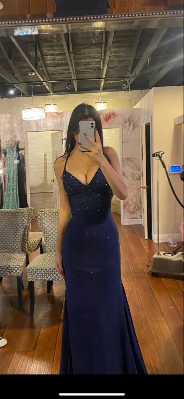 Lowest Price bodycon dressElegant Navy Blue Mermaid Prom Dress,Navy Blue Evening Gown Y6779 Lowest Price bodycon dressElegant Navy Blue Mermaid Prom Dress,Navy Blue Evening Gown Y6779