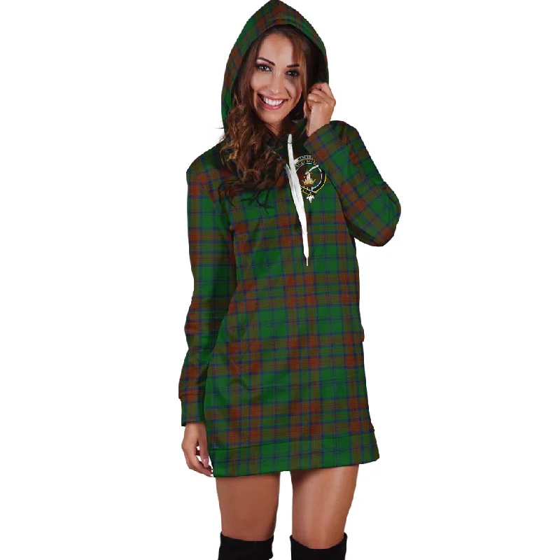 Epic Deals Matheson Hunting Highland Tartan Hoodie Dress with Family Crest