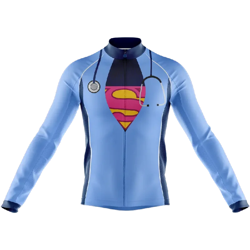 performance hoodie for gymSuper Nurse V2 Long Sleeve Cycling Jersey