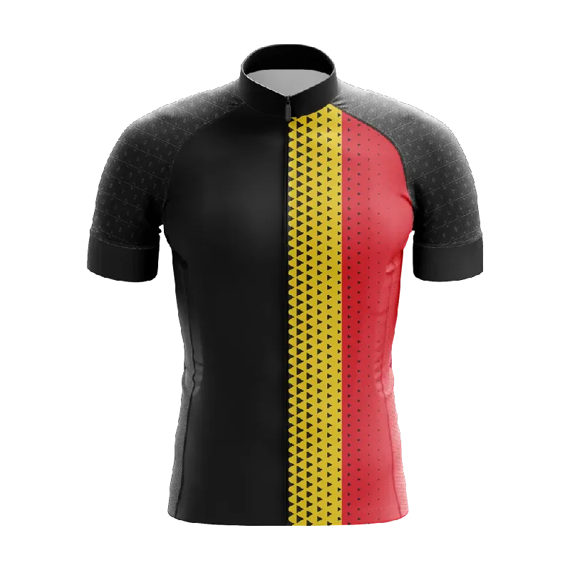 fashionable workout wearBelgium Short Sleeve Cycling Jersey