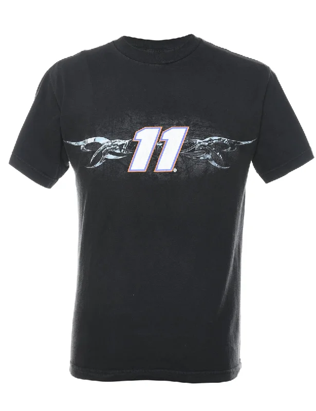 Loyalty Reward soft shell coatBlack #11 NASCAR Printed T-shirt - M