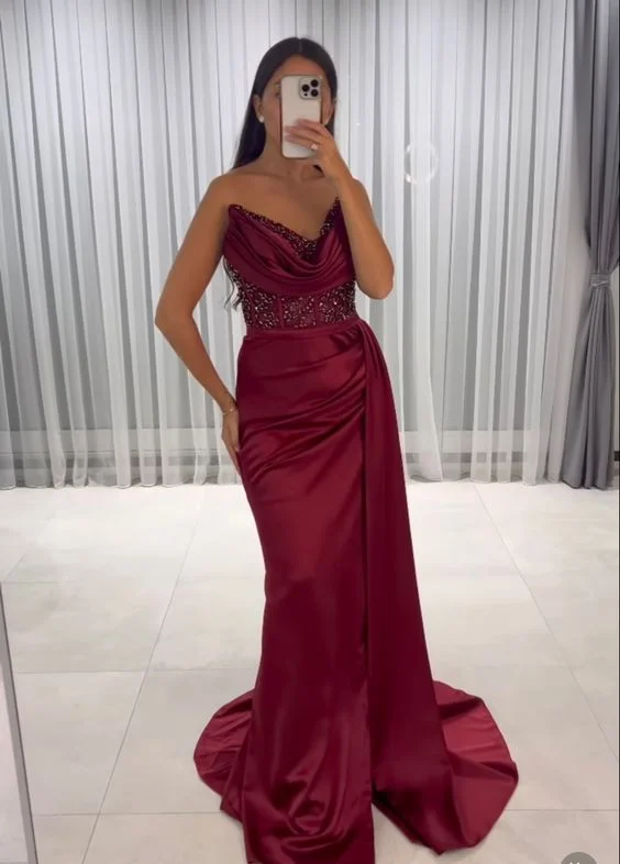Extra Savings layered dressSexy Mermaid Long Prom Dress,Pageant Dress Y7070