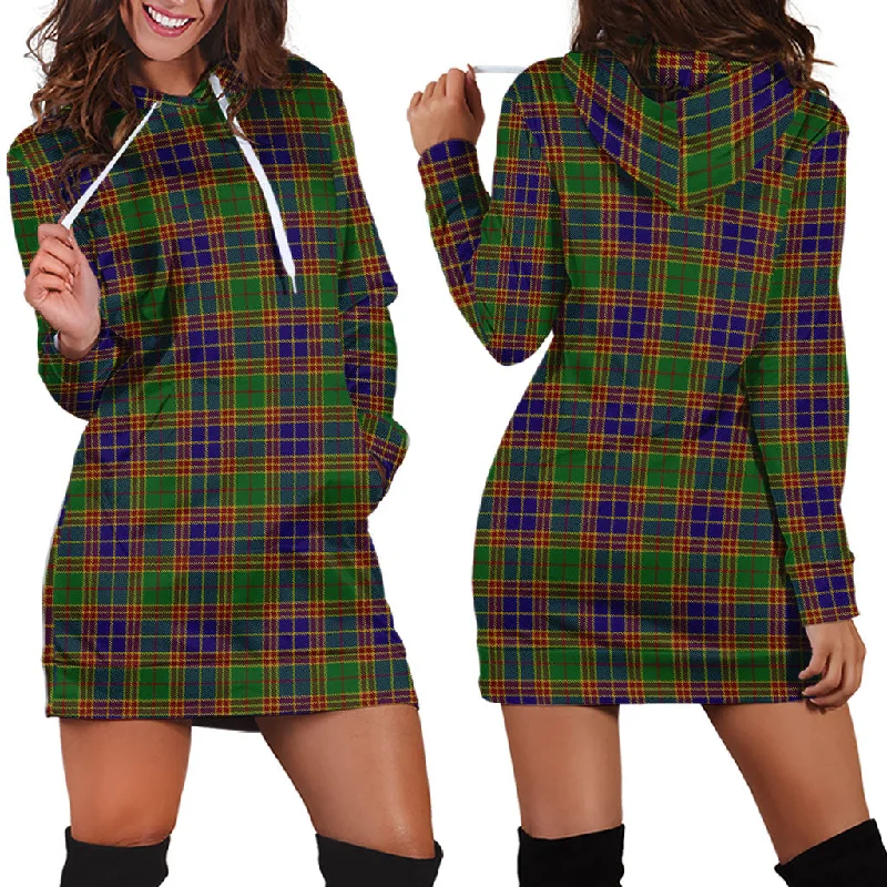 Deal Mania Stevenson Old Tartan Hoodie Dress