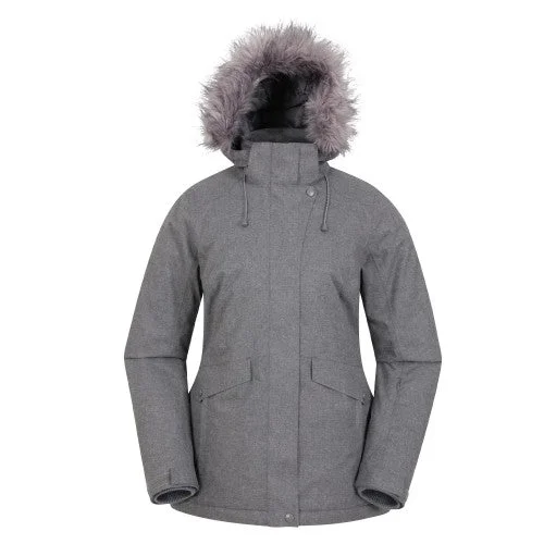 sleek and warm coatMountain Warehouse Womens/Ladies Snow II Waterproof Ski Jacket