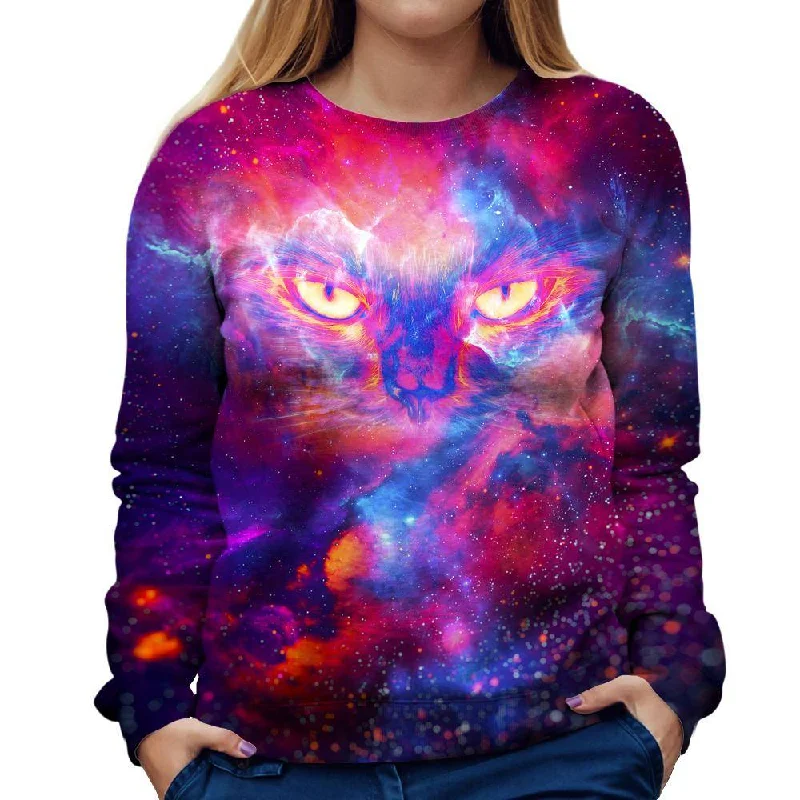 urban activewear hoodieKitty Universe Womens Sweatshirt