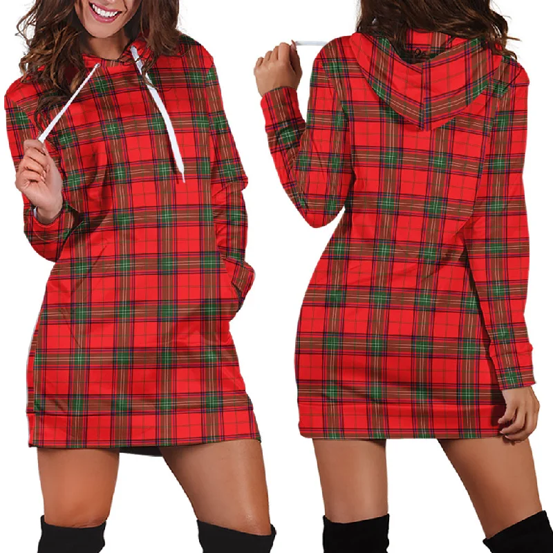 Seasonal Sale Seton Modern Tartan Hoodie Dress