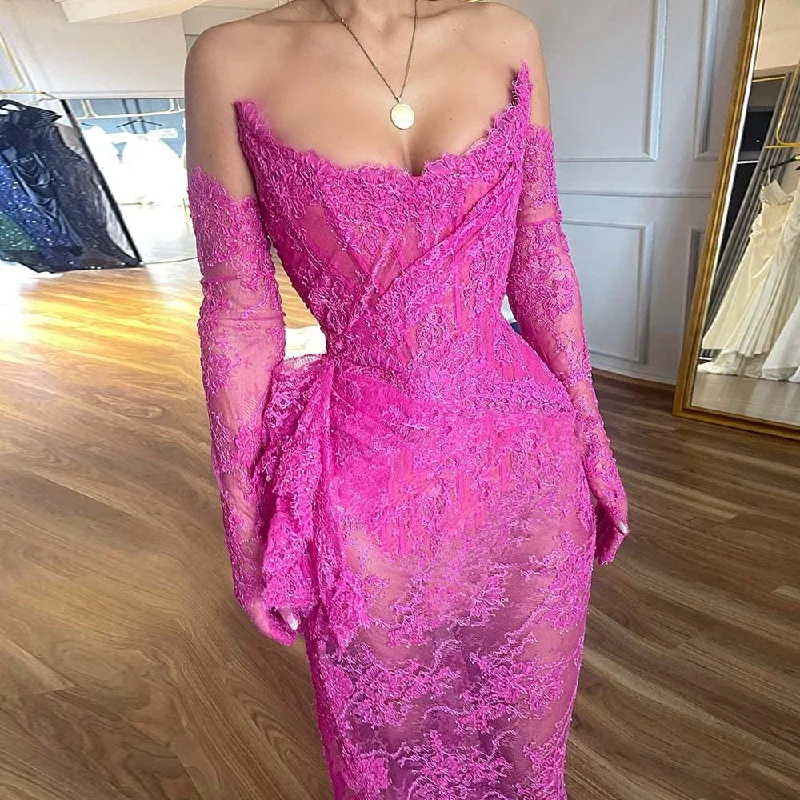 Today’s Deal relaxed fit dressHot Pink Prom Dresses V-Neck Sleeveless Lace Evening Gowns Sleeveless High Quality Illusion Sexy Mermaid Formal Party Dress Today’s Deal relaxed fit dressHot Pink Prom Dresses V-Neck Sleeveless Lace Evening Gowns Sleeveless High Quality Illusion Sexy Mermaid Formal Party Dress