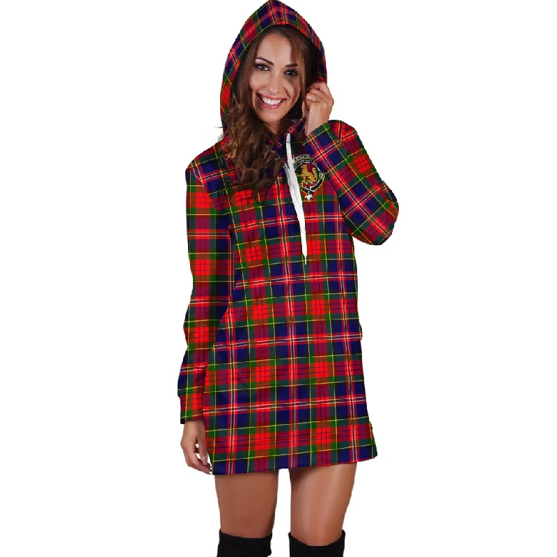 Members Only MacPherson Modern Tartan Hoodie Dress with Family Crest