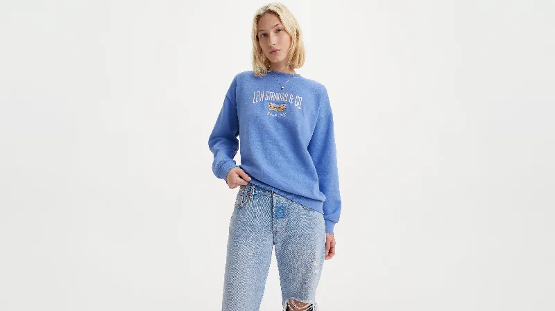 Discount Extravaganza pullover workout hoodieLevi's® Women's Graphic Salinas Crewneck Sweatshirt