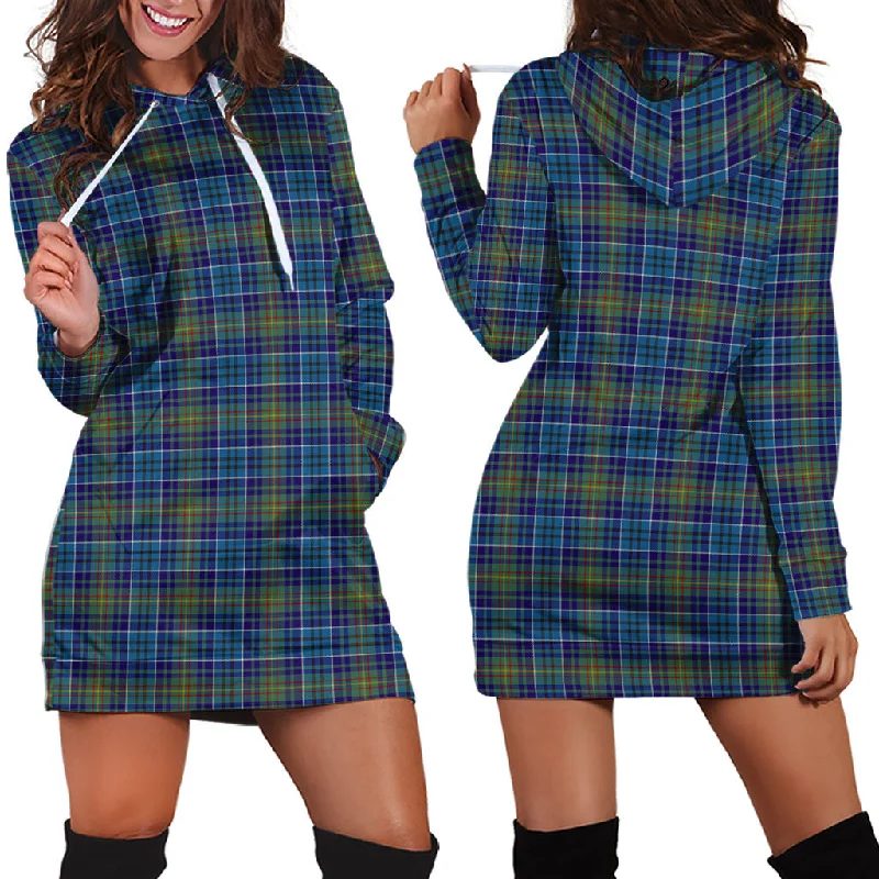 Markdown Madness O'Sullivan Tartan Hoodie Dress