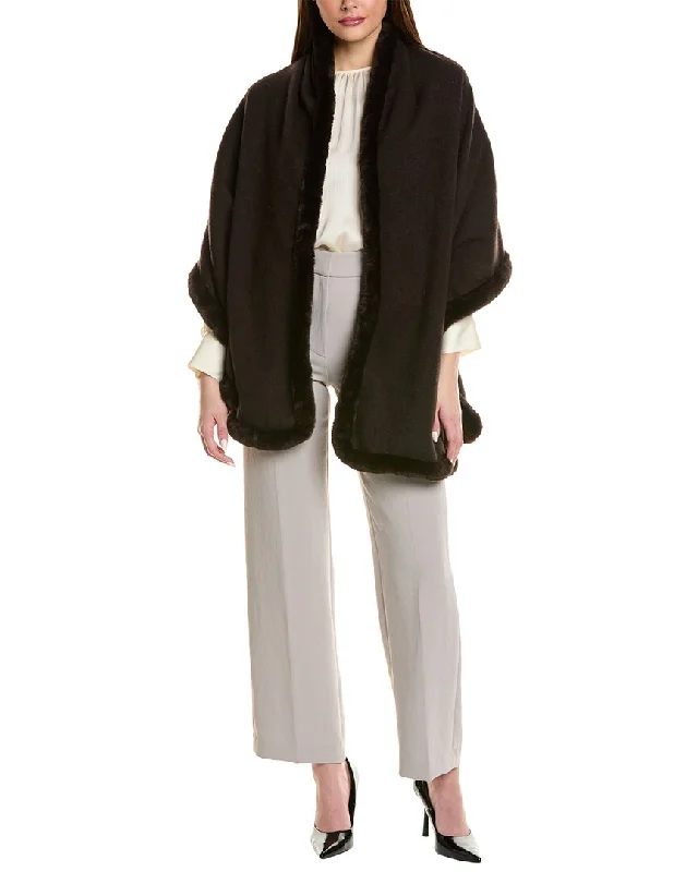 trendy bomber coatJ.Mclaughlin Artemis Wool Poncho