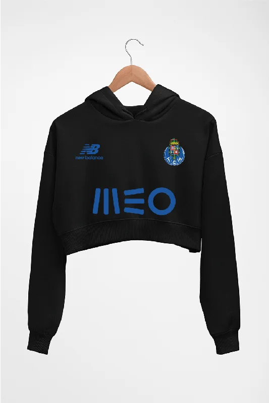 Fantastic Offers warm hooded jacketFC Porto 2021-22 Crop HOODIE FOR WOMEN