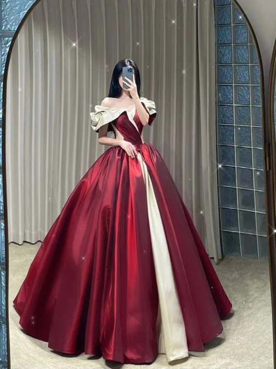 Price Reduction velvet dressCharming Off The Shoulder Ball Gown,18th Birthday Dress Y7161 Price Reduction velvet dressCharming Off The Shoulder Ball Gown,18th Birthday Dress Y7161