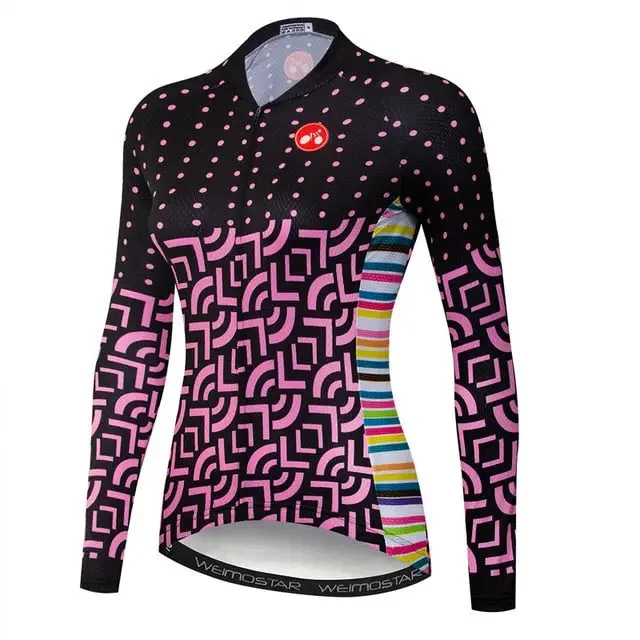 warm workout hoodieRider Link Women's Long Sleeve Cycling Jersey