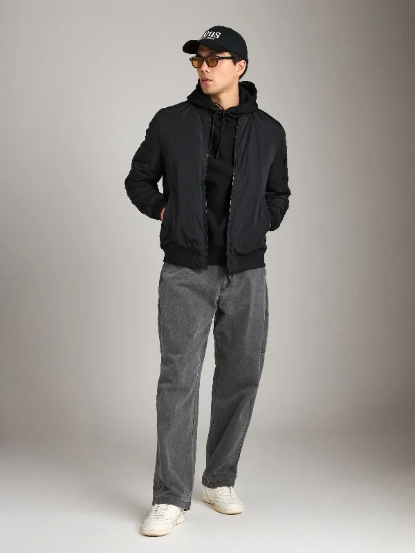 Deal Zone activewear hoodieMidweight Brush Fleece Hoody Pullover - Black