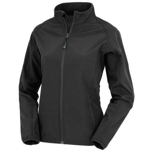 relaxed fit coatResult Genuine Recycled Womens/Ladies Printable Soft Shell Jacket