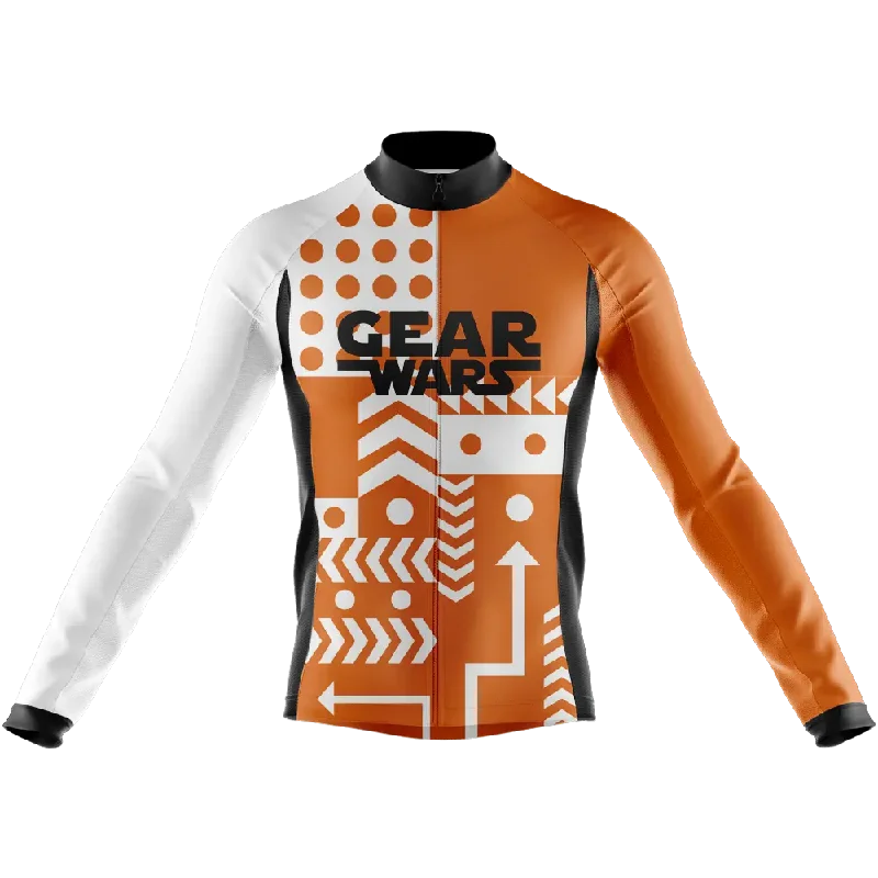 Super Deal contemporary fitness sweatshirtGear Wars V2 Long Sleeve Cycling Jersey