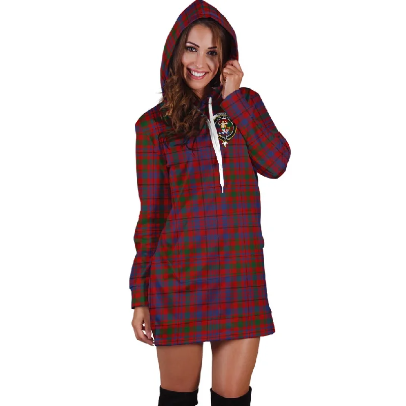 Flash Sale Murray of Tullibardine Tartan Hoodie Dress with Family Crest