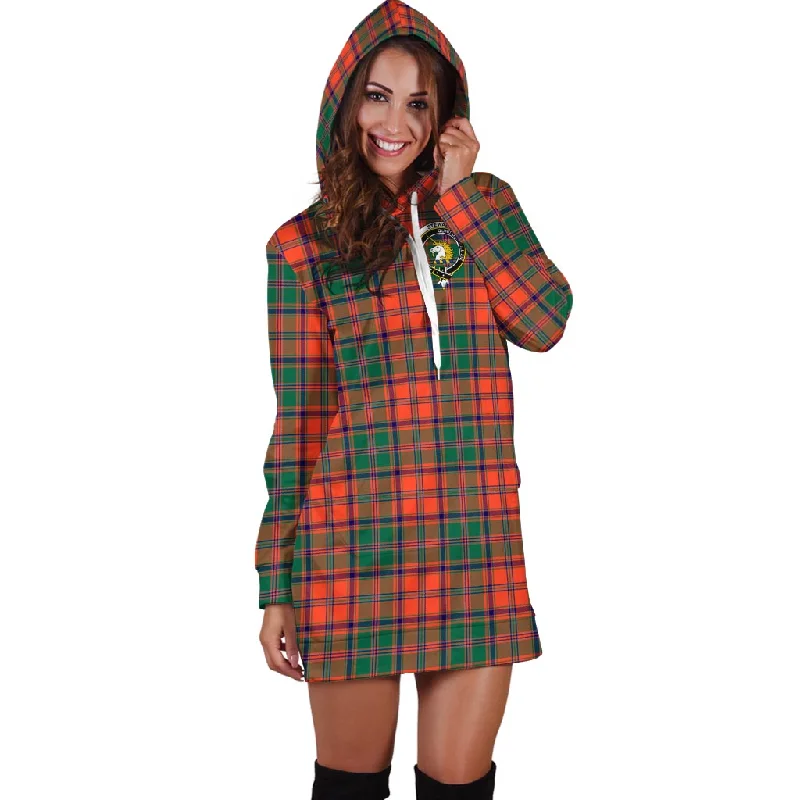 Huge Discounts Stewart of Appin Ancient Tartan Hoodie Dress with Family Crest