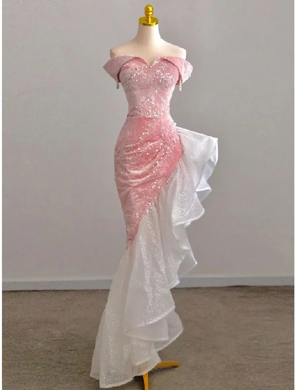 Savings Alert cocktail party dressOff Shoulder Mermaid / Trumpet Prom Dresses Party Dress Evening Party Floor Length Y6941 Savings Alert cocktail party dressOff Shoulder Mermaid / Trumpet Prom Dresses Party Dress Evening Party Floor Length Y6941