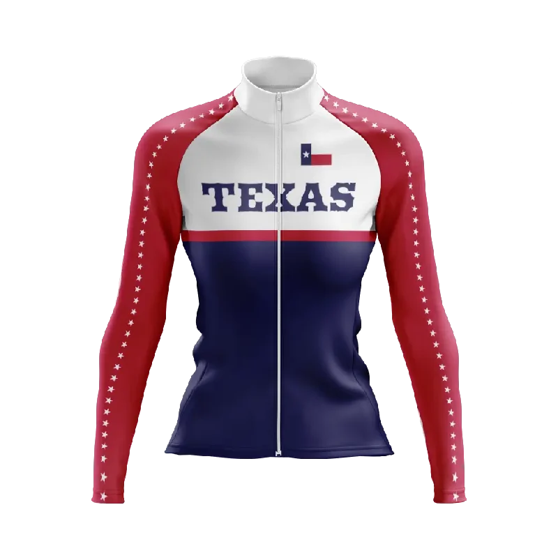 Great Deals athletic style hoodieWomen's Texas Long Sleeve Cycling Jersey