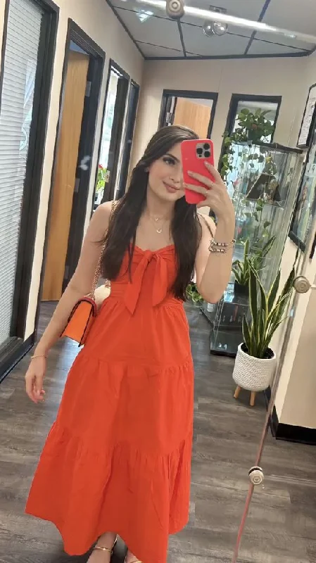 Savings Galore summer floral dressSimple A-line Orange Prom Dress,Orange Party Gown Y6824 Savings Galore summer floral dressSimple A-line Orange Prom Dress,Orange Party Gown Y6824