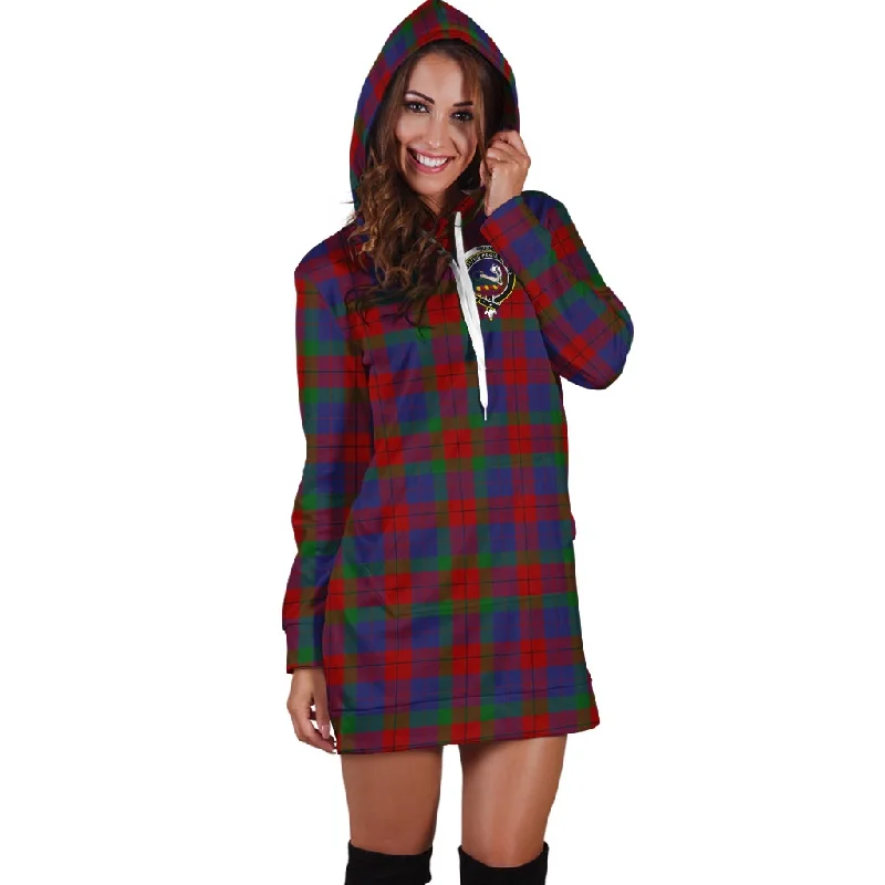 Sneak Peek Sale Skene of Cromar Tartan Hoodie Dress with Family Crest