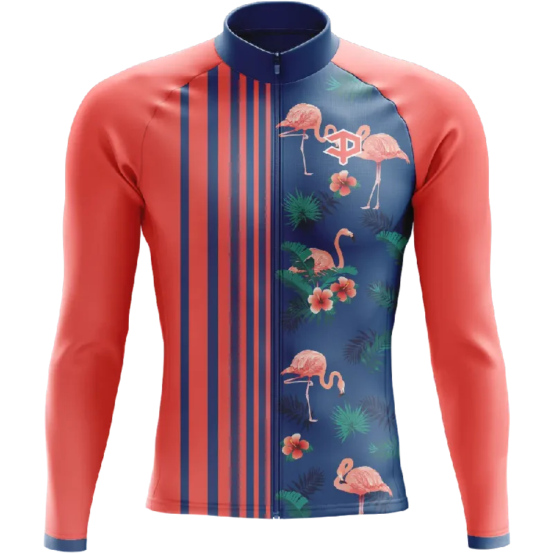 TIME-Limited Offer athletic casual sweatshirtFlamingo V6 Long Sleeve Cycling Jersey