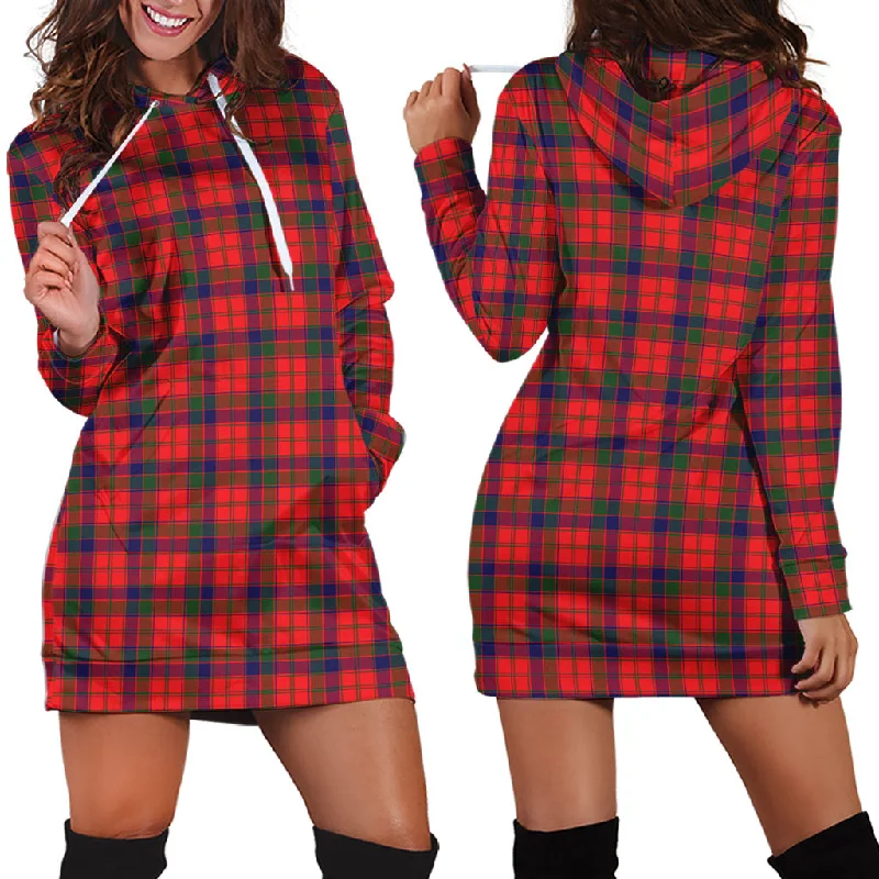 Extra Discounts Robertson Modern Tartan Hoodie Dress