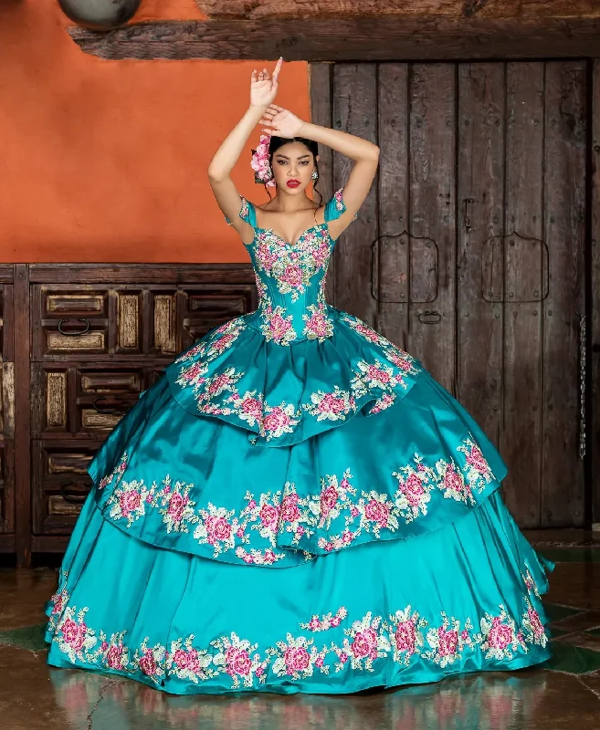 New Deals sophisticated dressMexican Quinceanera Dresses Ball Gown Off The Shoulder Satin Tiered Appliques Sweet 16 Dresses 15 Años New Deals sophisticated dressMexican Quinceanera Dresses Ball Gown Off The Shoulder Satin Tiered Appliques Sweet 16 Dresses 15 Años
