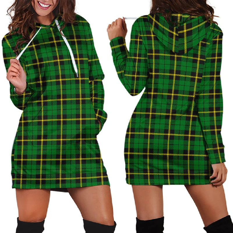 Price Rollback Wallace Hunting Green Tartan Hoodie Dress