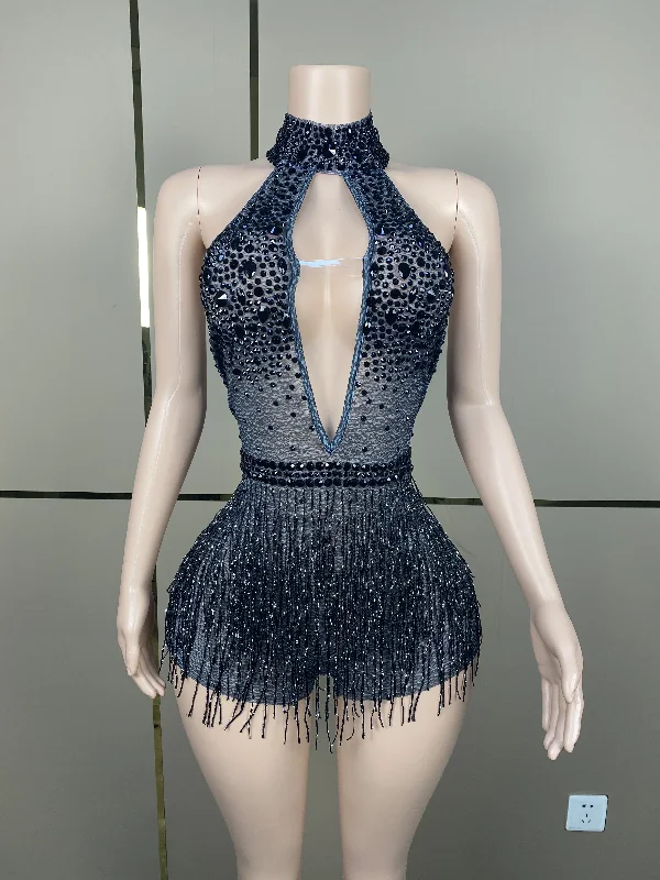 Deal Frenzy stylish party dressCostume Birthday Party Outfit DressRhinestones Pearls Transparent Dress DanceShow Women New Sexy Fashion Gold FringeSilver D065 Deal Frenzy stylish party dressCostume Birthday Party Outfit DressRhinestones Pearls Transparent Dress DanceShow Women New Sexy Fashion Gold FringeSilver D065