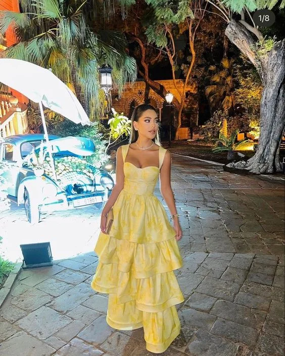 Steals and Deals shift dressYellow Dress Fashion Elegant Prom Dresses Vintage Princess Female Evening Party Dress Y7256 Steals and Deals shift dressYellow Dress Fashion Elegant Prom Dresses Vintage Princess Female Evening Party Dress Y7256