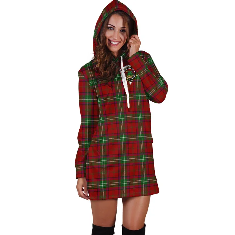 Exclusive Online Offer Seton Tartan Hoodie Dress with Family Crest