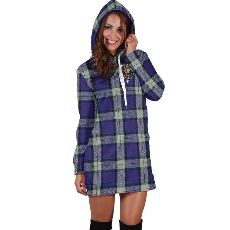 Get It Before It’s Gone Sinclair Dress Tartan Hoodie Dress with Family Crest