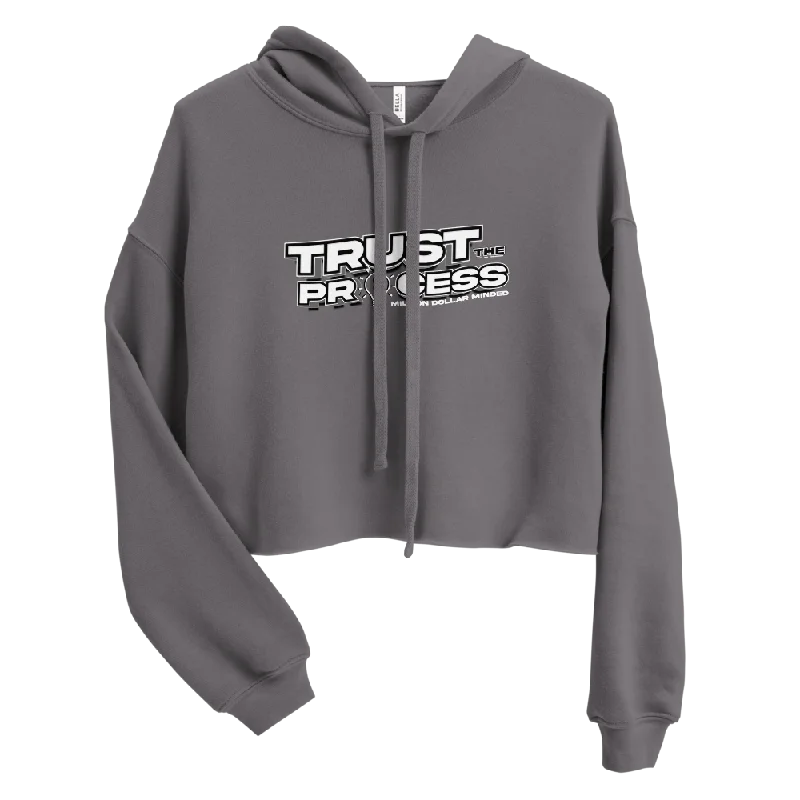 Buy Now classic pullover hoodieTrust the Process Crop Hoodie