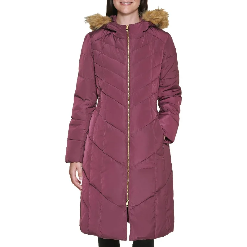 lightweight coatWomens Insulated Hooded Down Coat